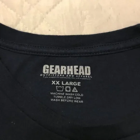 GearHead‎ outfitters black T shirt XXL - Picture 3 of 5